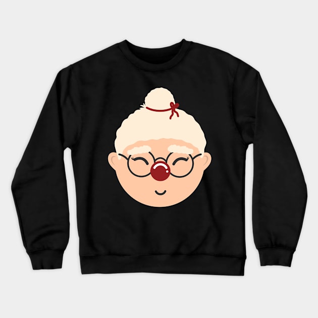 Cute Asian Chinese Mrs Claus Santa Claus Matching Couple Christmas Crewneck Sweatshirt by retroyule